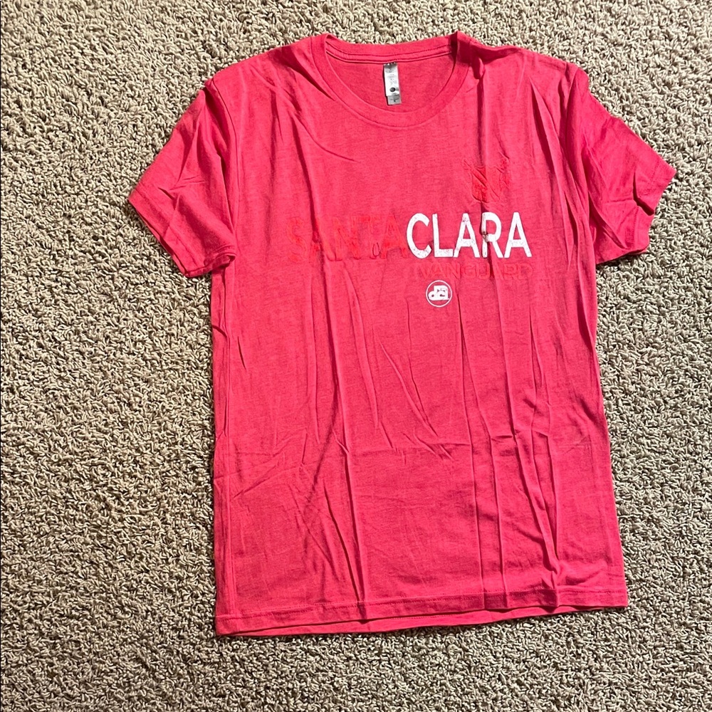 Red Graphic Santa Clara Vanguard T-Shirt